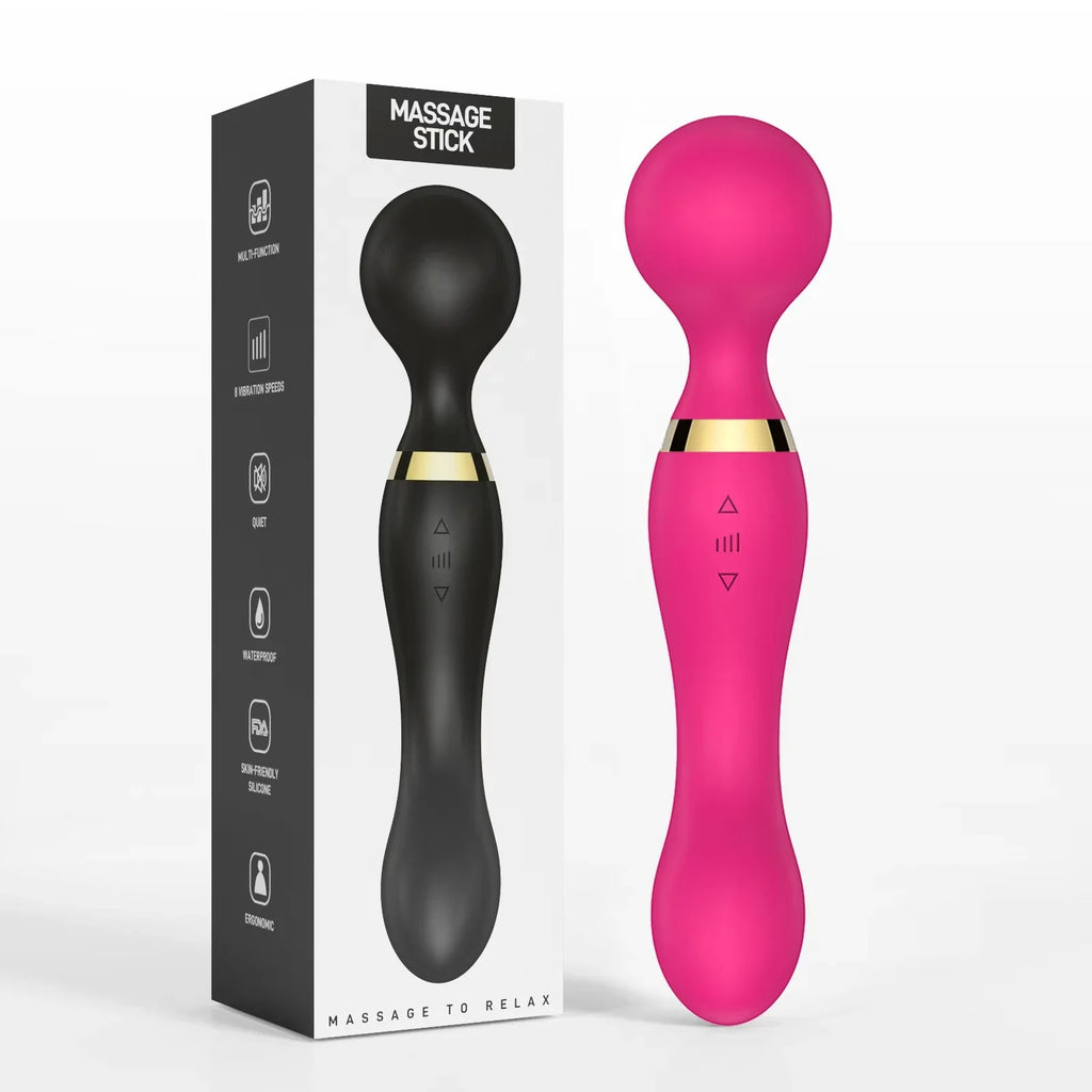 Rmssim Wand Massager | 8 Speeds & 20 Patterns | Waterproof