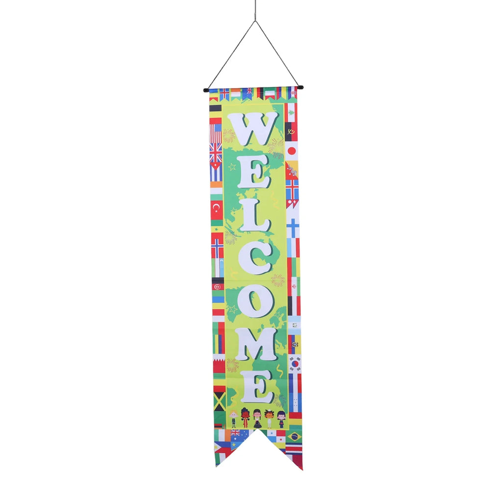 Soccer 2026 Hanging Porch Banner Sign Banners Party Supplies Home