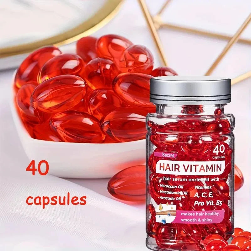 REAROYA Argan Oil Hair Treatment Capsules – Repair Split Ends