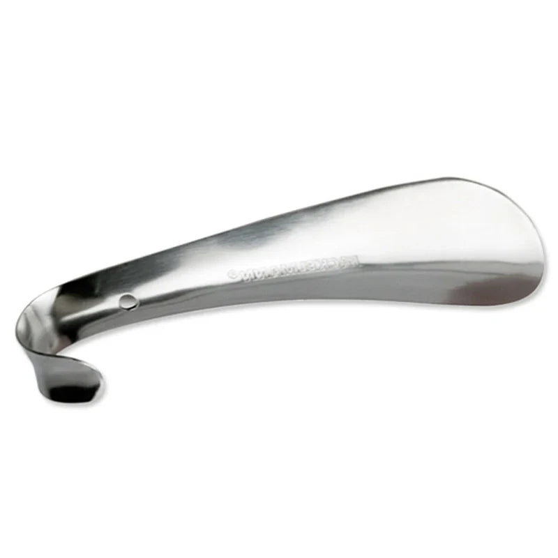 Stainless Steel Shoe Horn 14.5cm – Metal Shoehorn Silver