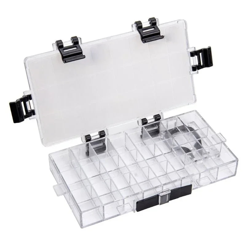 24-Grid Leakproof Watercolor Paint Palette Storage Box