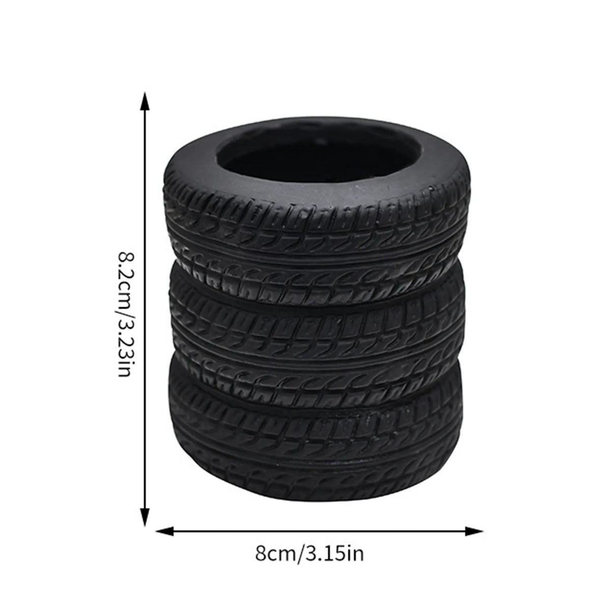 Tire Shaped Pen Holder | Creative Desk Organizer & Decor
