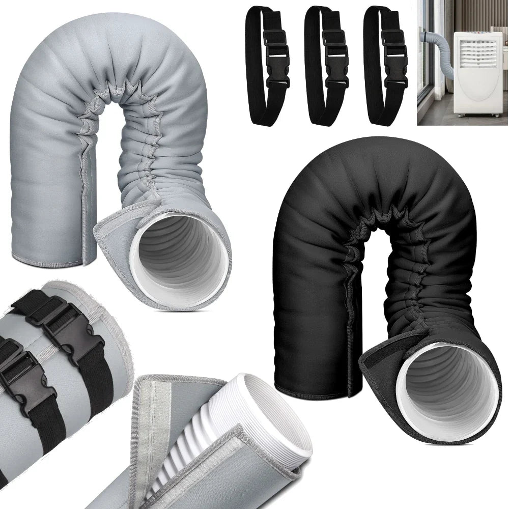 Portable AC Exhaust Hose Insulation Cover | 5" & 5.9" Fit