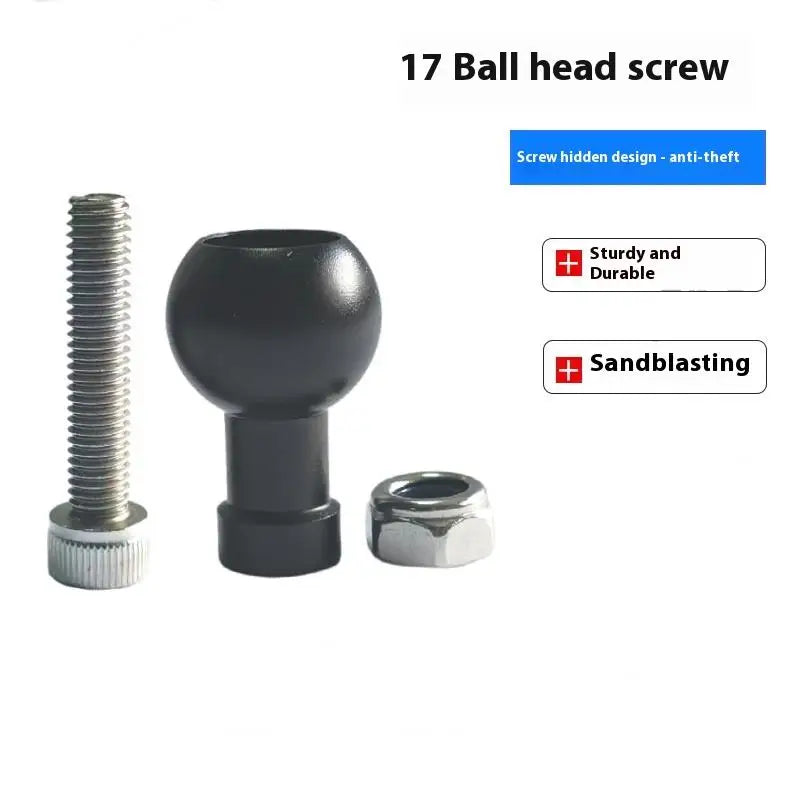 Motorcycle Camera Ball Head Mount Connector M6 M8 M10 Screw