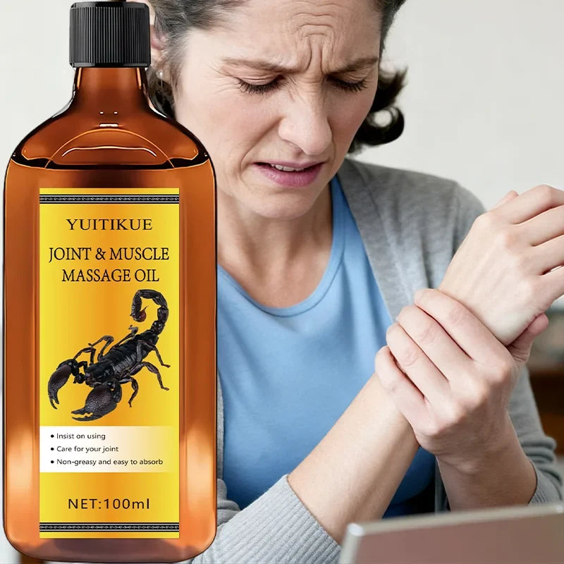 YUITIKUE Joint & Body Massage Oil 100ml – Firming & Moisturizing