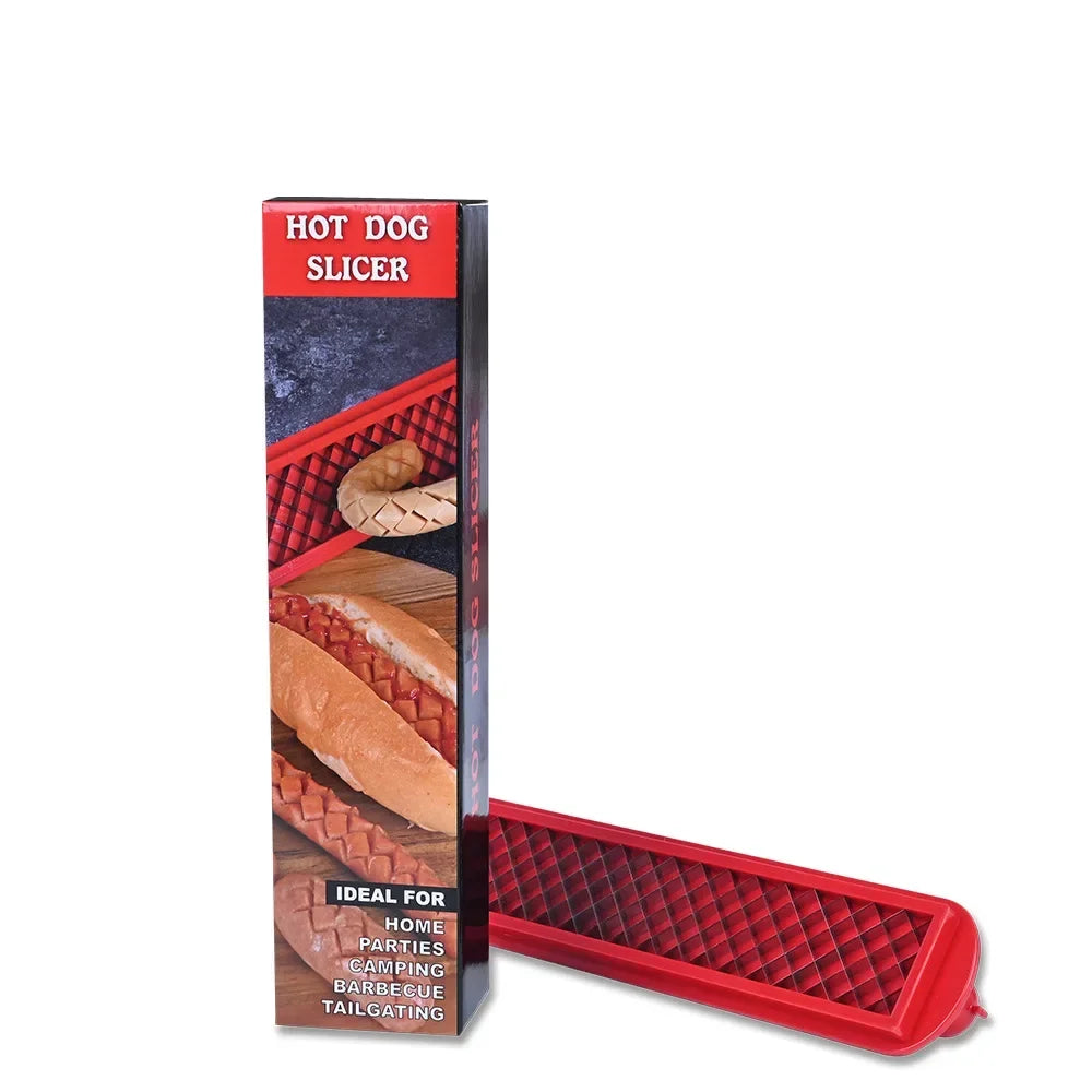 Stainless Steel Hot Dog & Sausage Spiral Cutter | BBQ Tool