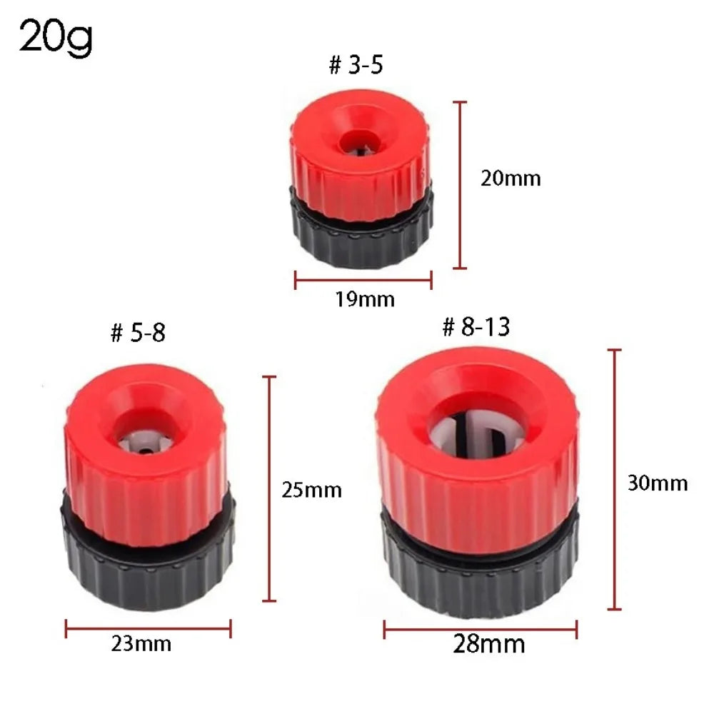 Adjustable Drill Depth Stop Collar Plastic Bit Limiter 3- Ensures