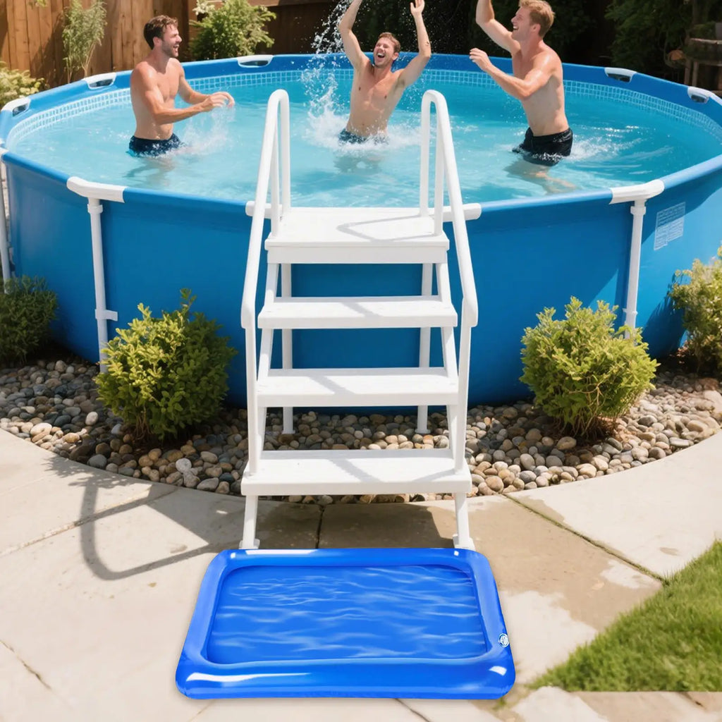Inflatable Pool Foot Bath – Portable Foot Rinse Tub
