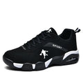 YBQJOO Men's Mesh Sneakers – Breathable Anti-Slip Sport Shoes