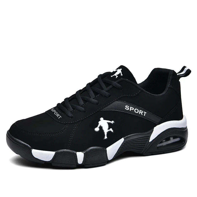 YBQJOO Men's Mesh Sneakers – Breathable Anti-Slip Sport Shoes