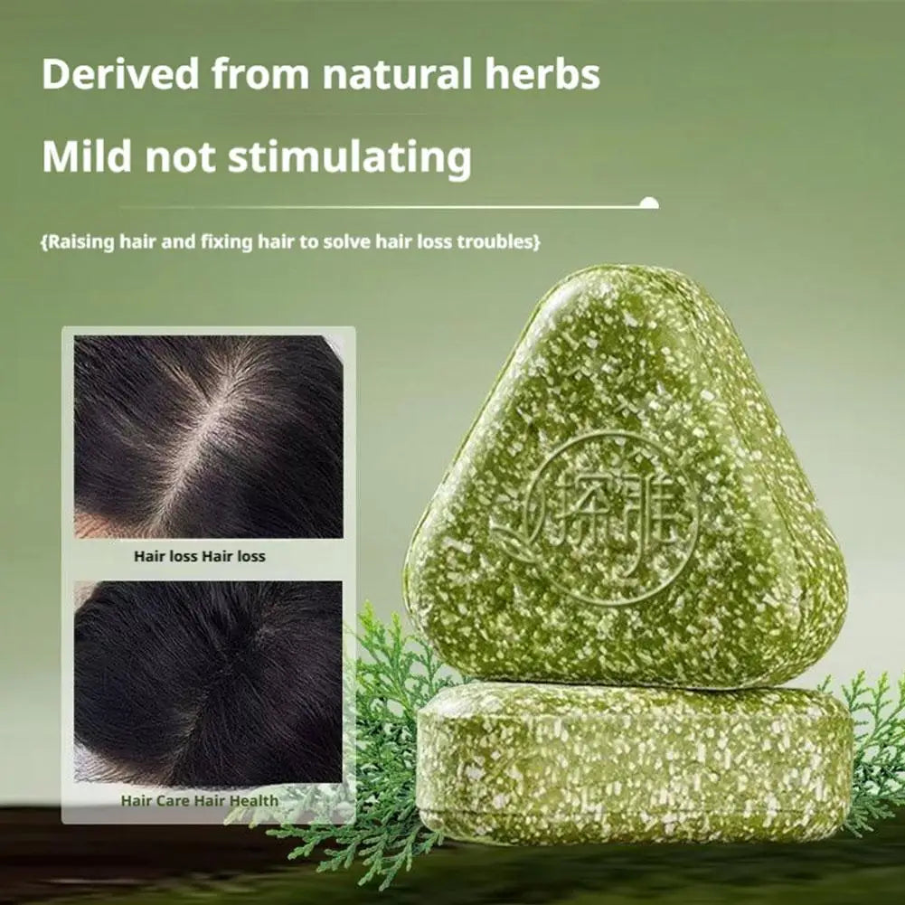 Natural Herbal Hair Growth Soap – Platycladus & Ginseng