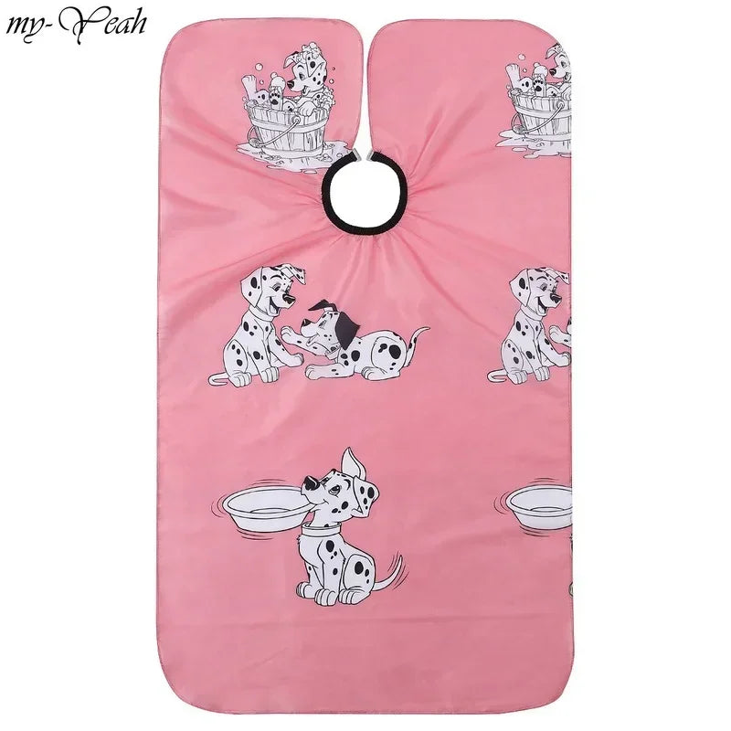 Kids Waterproof Cartoon Hair Cutting Cape | Children's Apron