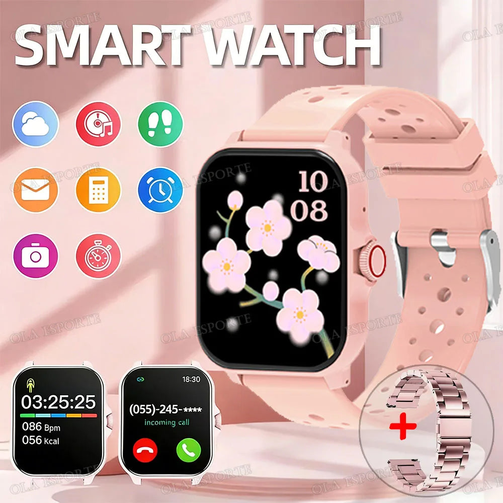 2026 Smartwatch 1 83 HD Screen Bluetooth Call Multi-sports Modes