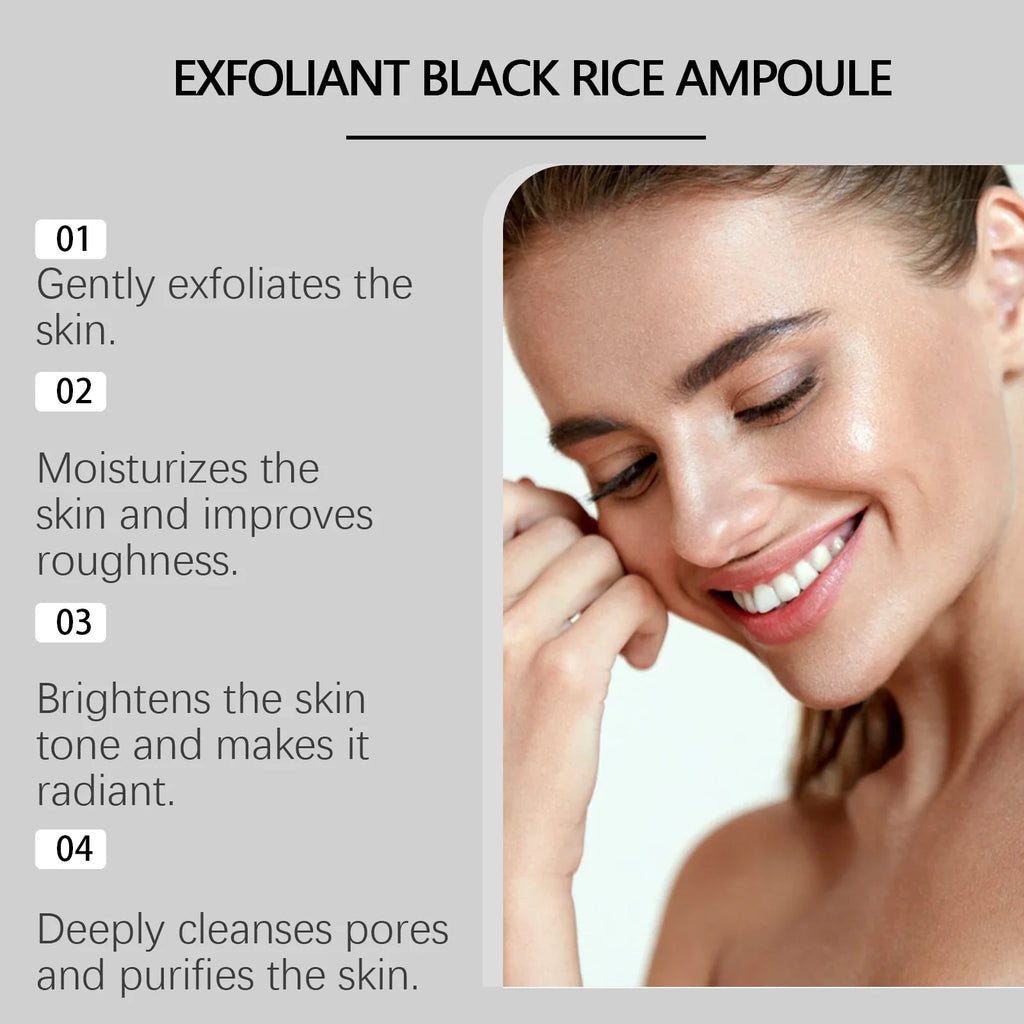 OceAura Rice Extract Exfoliating Serum – Hyaluronic Acid 100ml