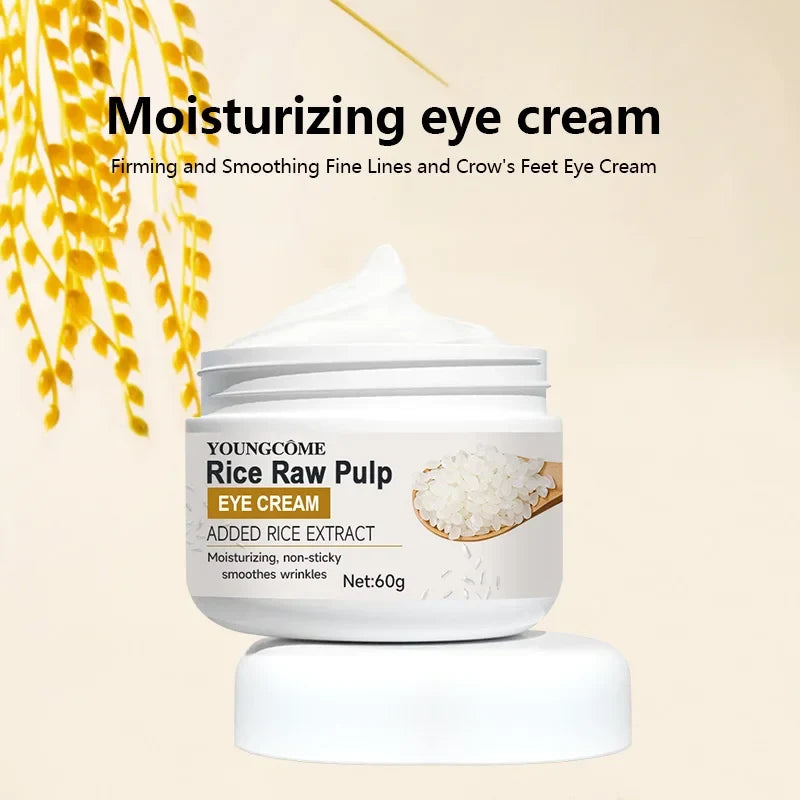YOUNGCOME Rice Anti-Wrinkle Eye Cream | Brightening Moisturizer