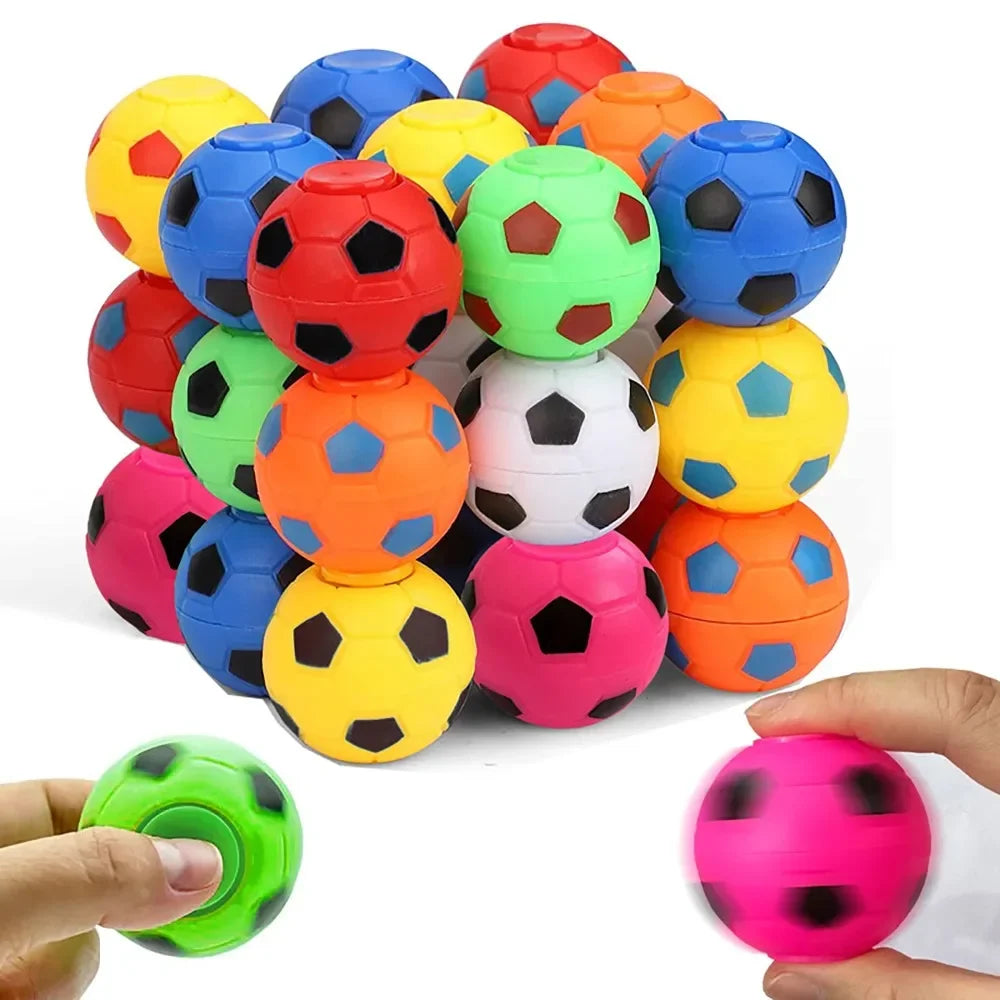 Mini Soccer Ball Fidget Spinners 10/30 Pack – Kids Party Favors