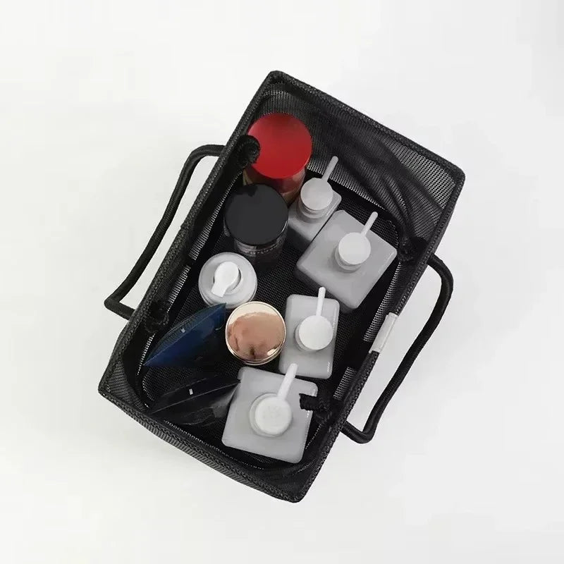 2026 Large Capacity Transparent Cosmetic Bag Portable Travel Shower