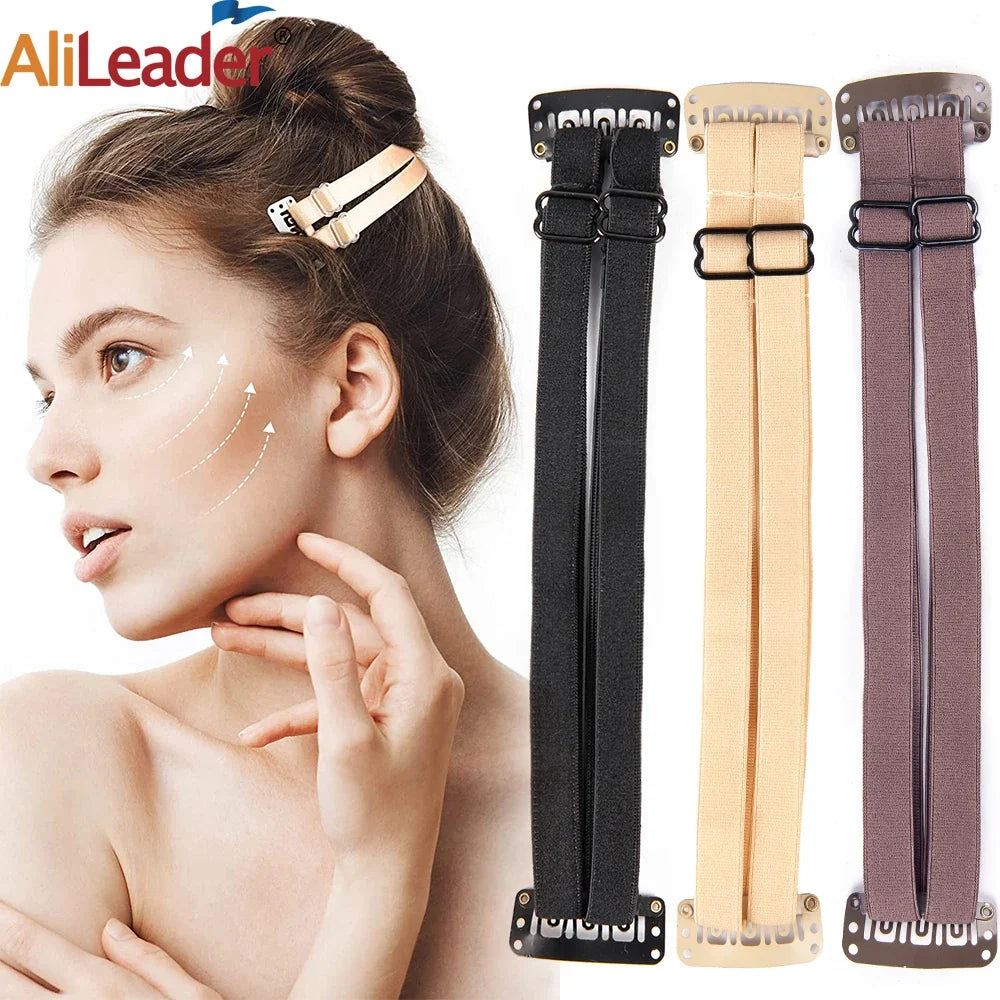 Invisible Facelift Bands with Clips – Instant Face Lift Strap