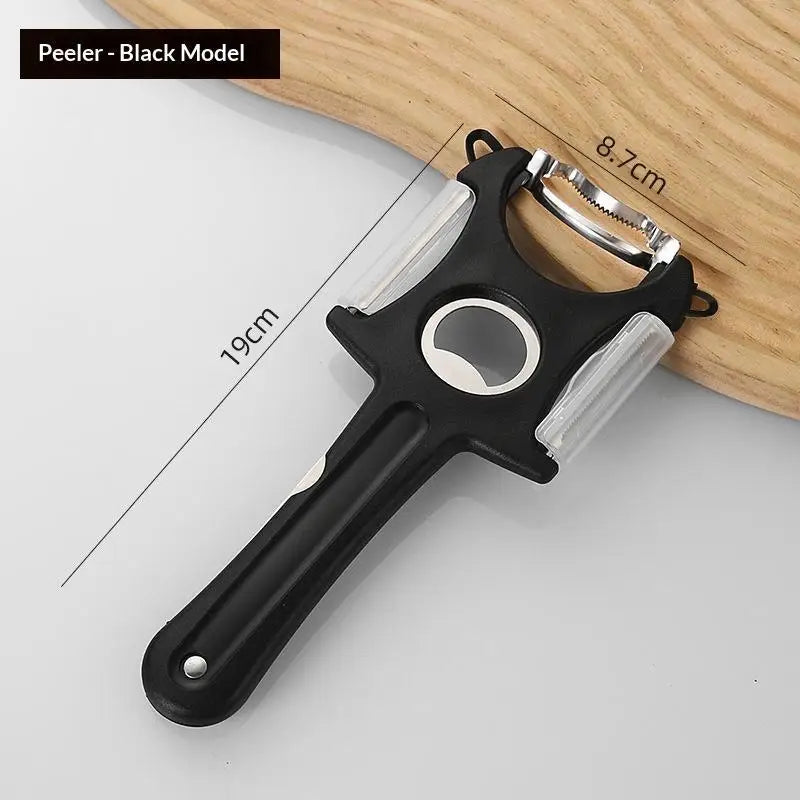 1 Creative Stainless Steel Fruit Peeler Handheld Vegetable Peeling