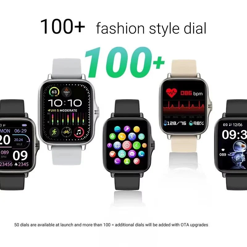 COTAUL Smart Watch 1.44" Bluetooth Call, Heart Rate & SpO2