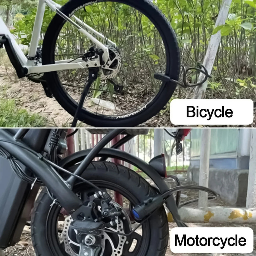 90cm Heavy Duty Steel Chain Lock – Anti-Theft Bike & Moto Lock