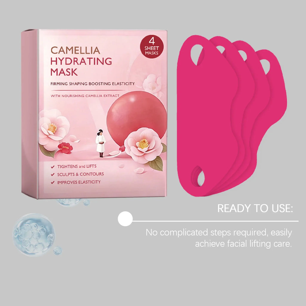 Firming Face Mask – Anti-Aging, Lifting & Hydrating (4 Pcs)