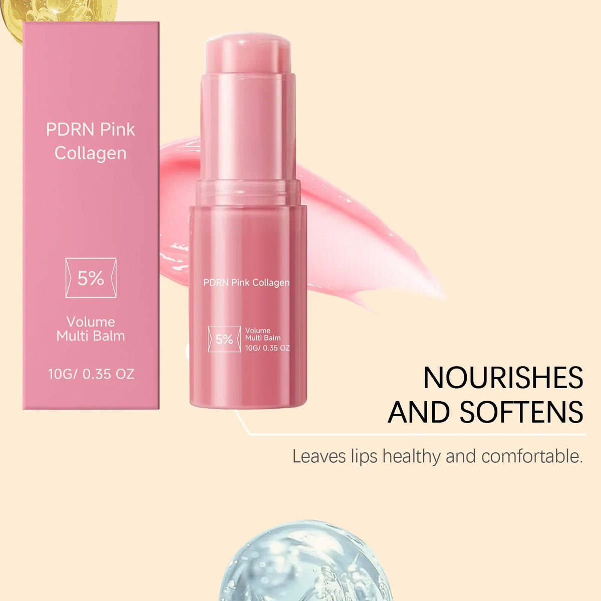 PDRN Collagen Multi Balm Hydrating Stick – Face & Lip Care