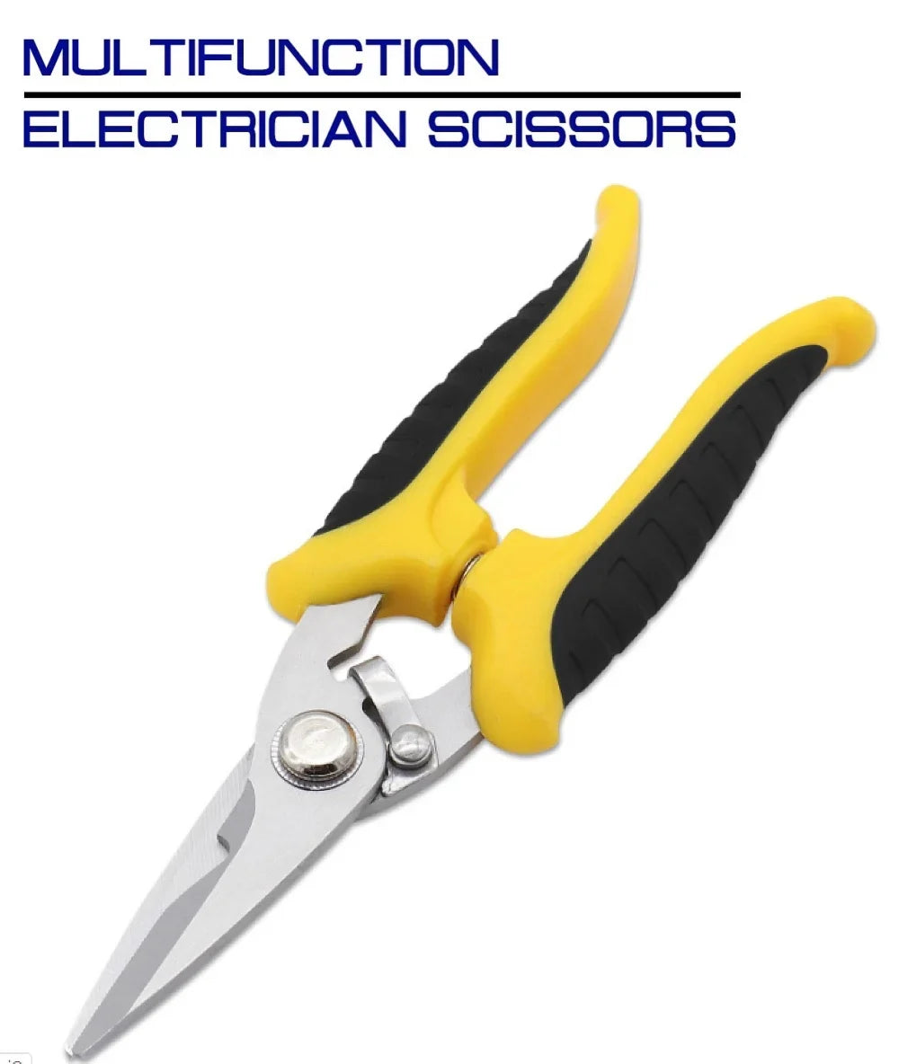 SLADE Stainless Steel Electrician Scissors – Multifunctional