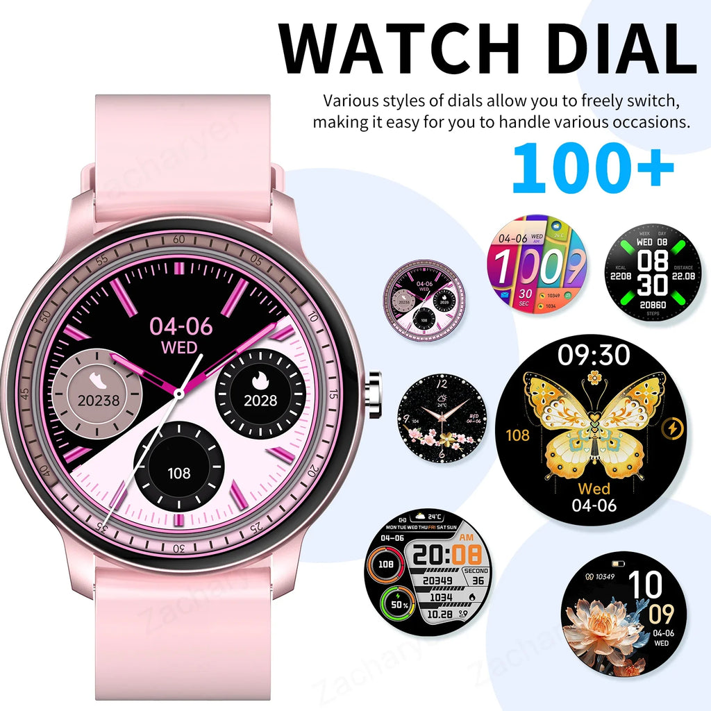 LOMAXFR Smart Watch – Multi-Sport, Heart Rate & Notifications