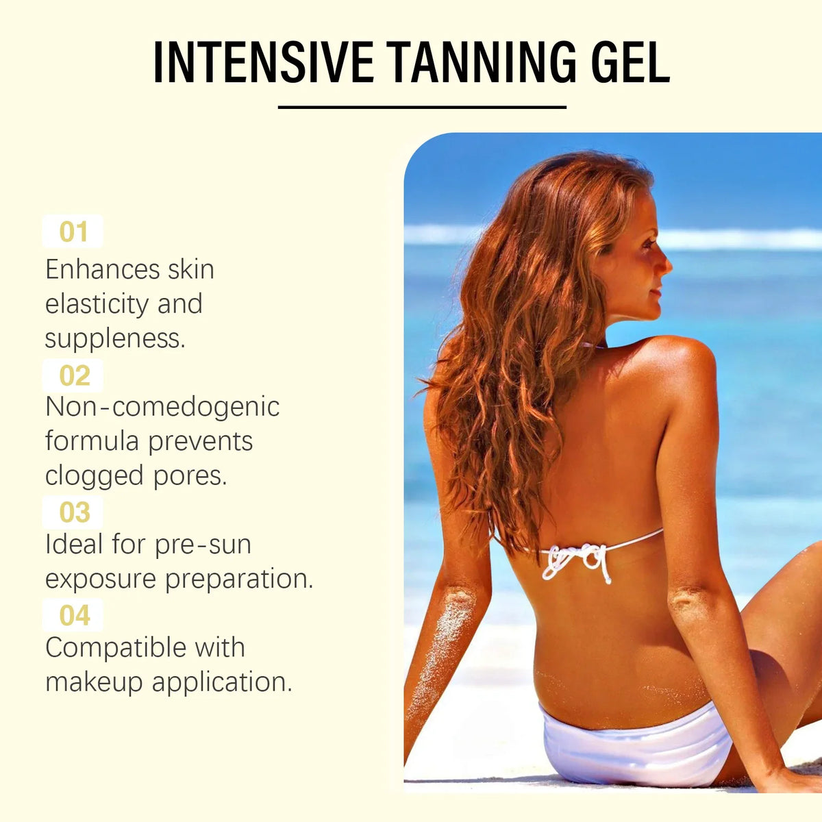 Carrot Tanning Gel – Bronze Glow Self Tanner & Sunbed Cream