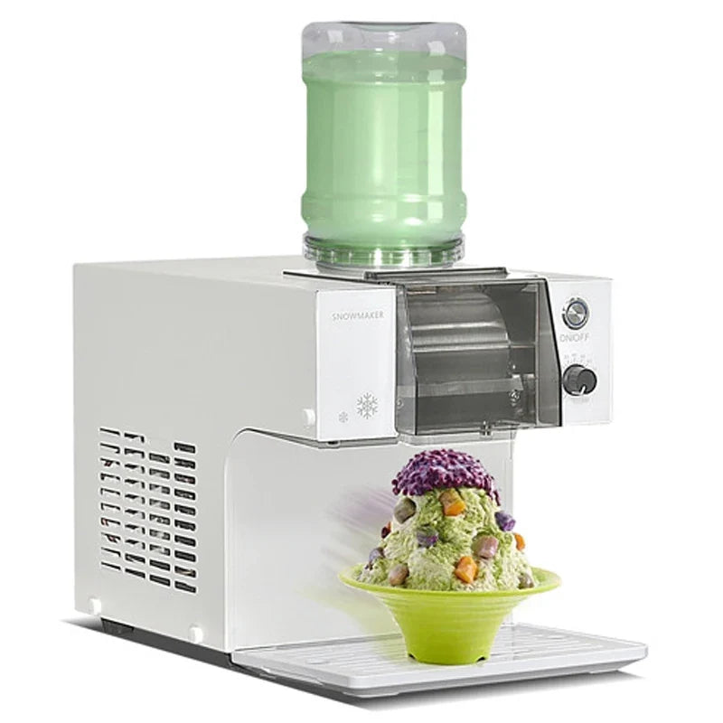 Commercial Tabletop Shaved Ice Machine 40KG/Day | 110V/220V