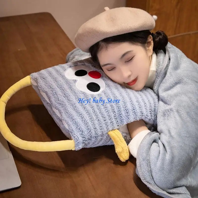 Soft Plush Hug Throw Pillow | Home, Office & Travel Comfort