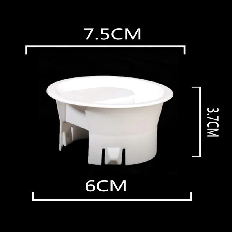 Plastic Carafe Lid Cover – Dust-Proof Bistro Pitcher Cap 1-2 Pk
