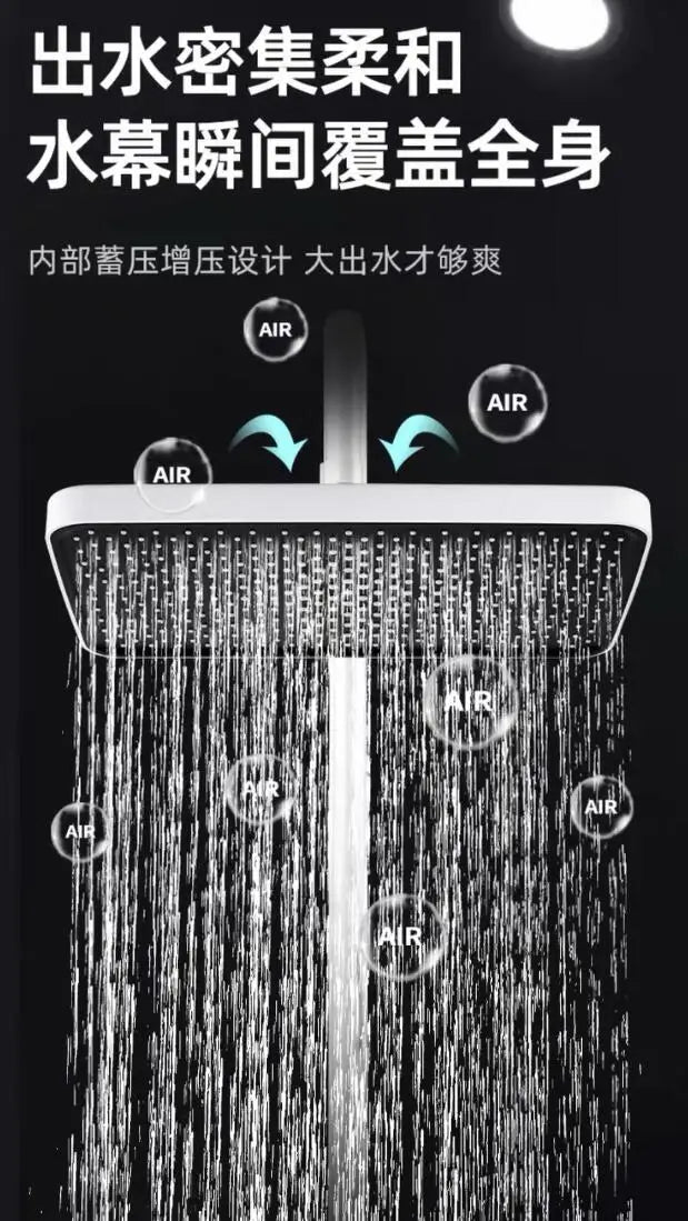 12-Inch Rainfall Shower Head – High Pressure & Water Saving Chrome