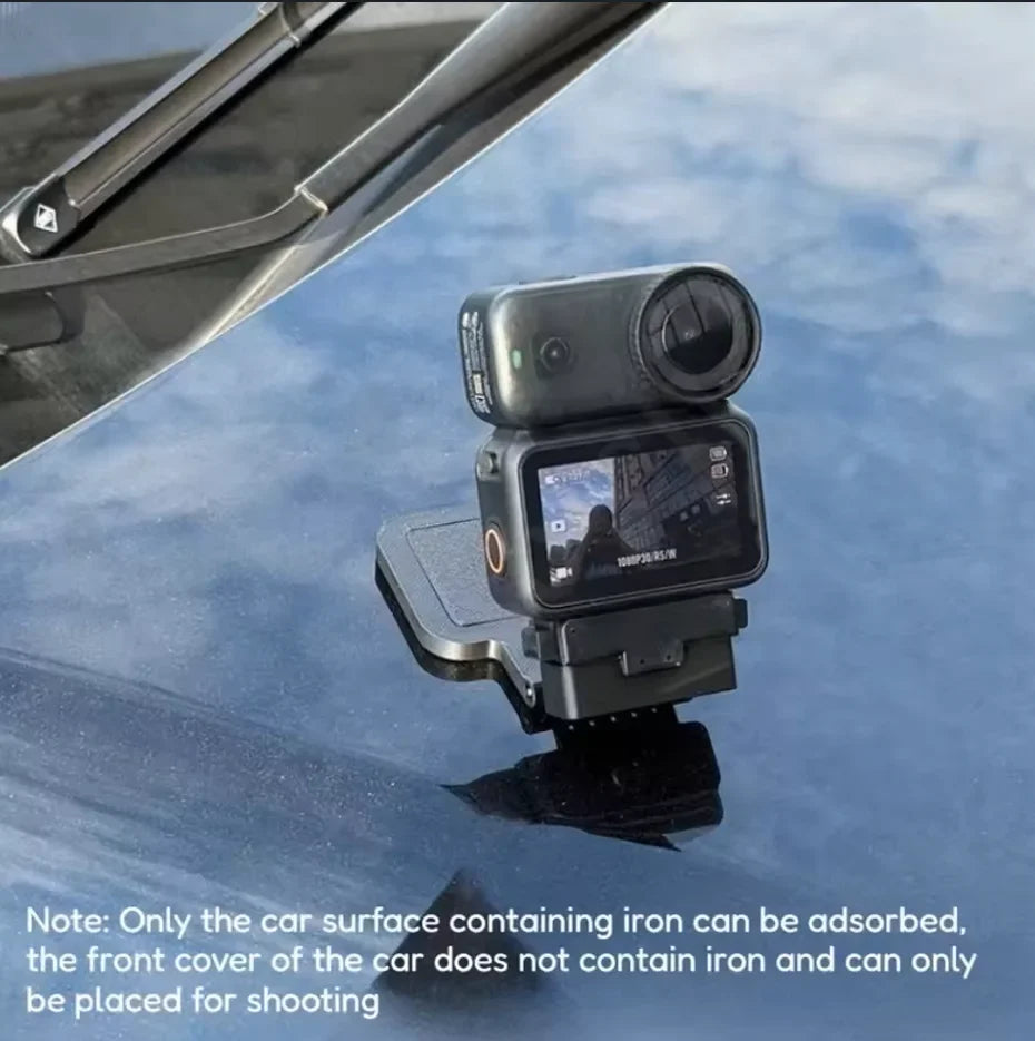 DJI Osmo NANO Magnetic Mount Adapter | 180° Foldable Bracket