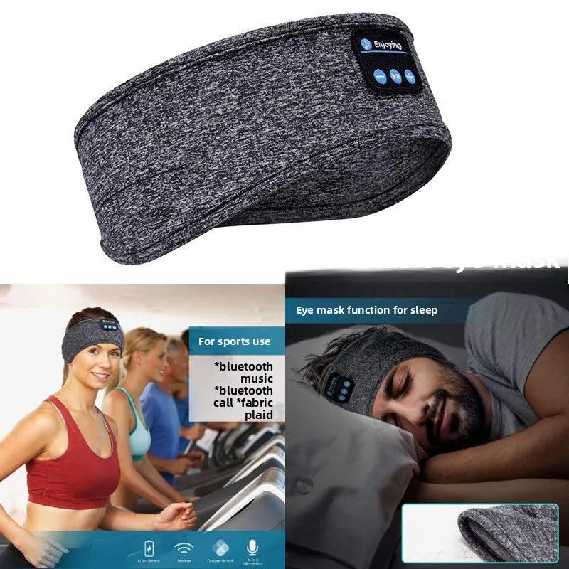 Removable Music Sleep Eye Mask Bluetooth Headband Sports Yoga Running