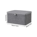 Large Storage Box Lock Stackable Container Secure Handle Locking