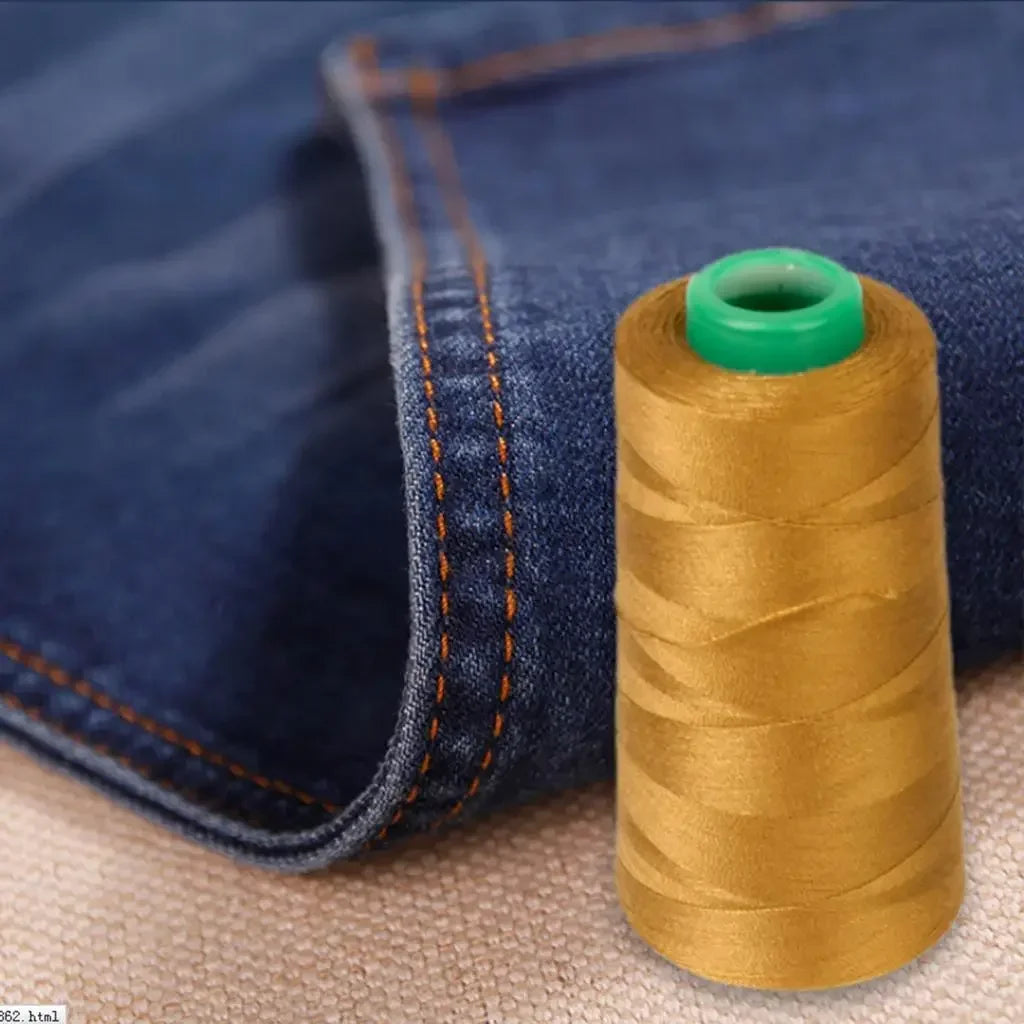 3000 Yards Polyester Sewing Thread 20S/2 – Denim, Leather & Upholstery