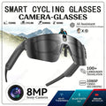 Smart Cycling Glasses 8MP Camera WiFi BT AI Translator Sports