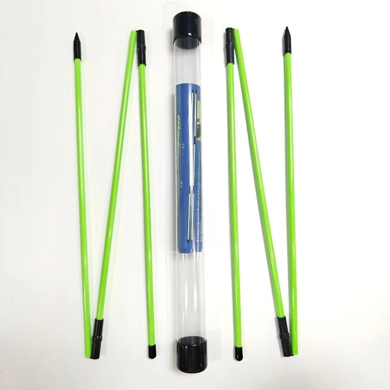 Collapsible Golf Alignment Sticks & Swing Trainer Set