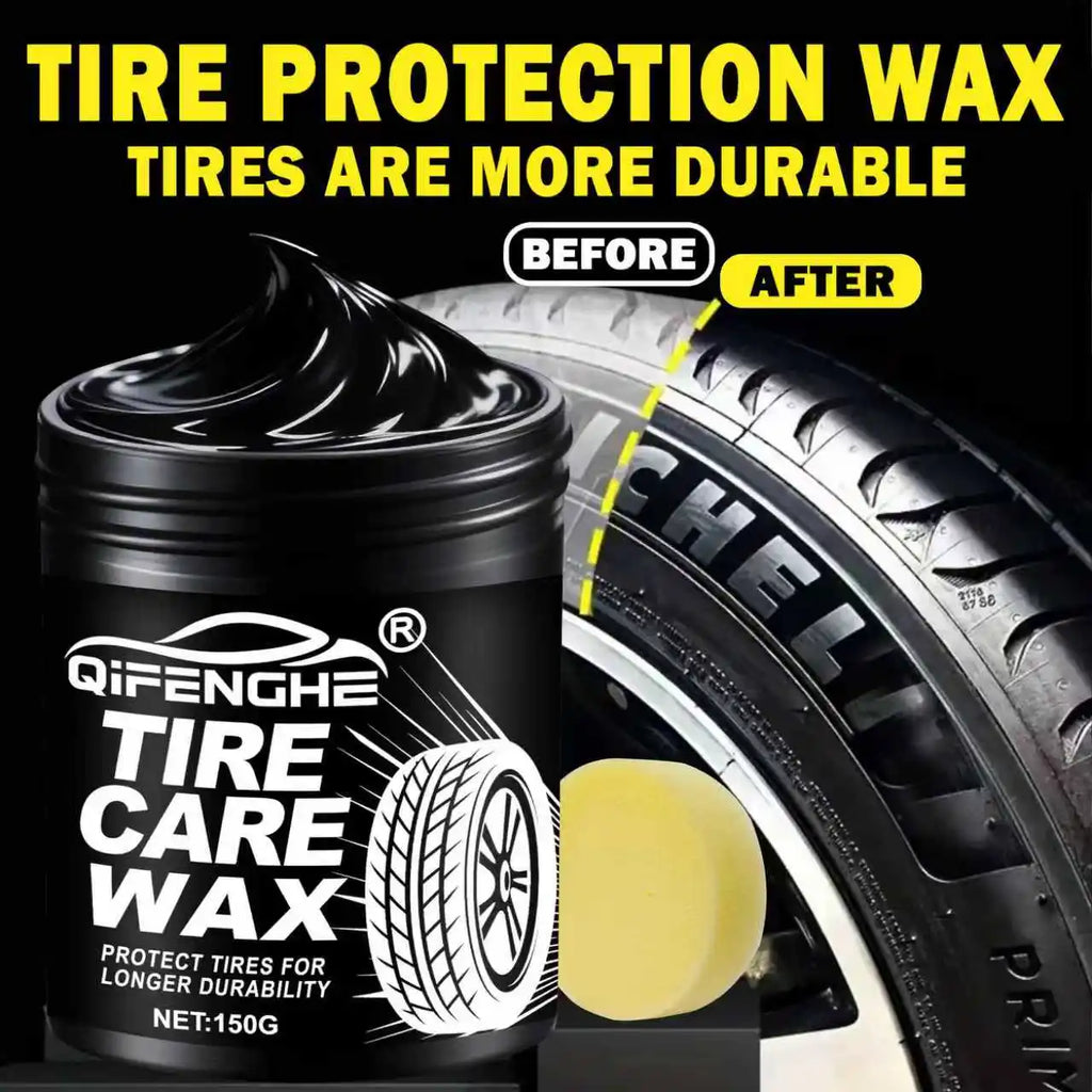 Car Tire Shine Wax – Gloss, UV Protection & Anti-Aging