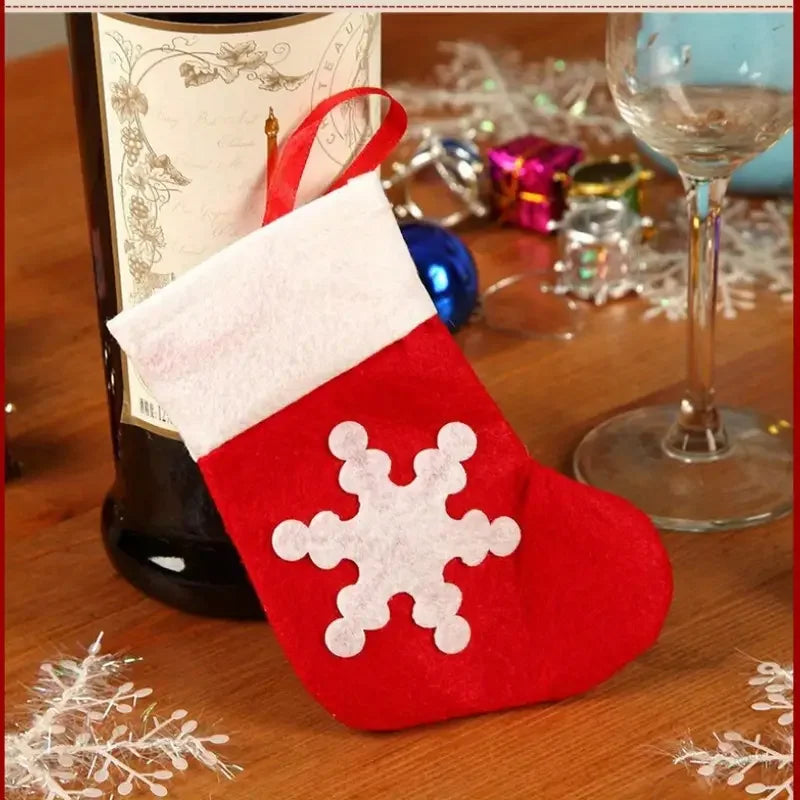 Christmas Stocking Tableware Holders 12–60pcs | Xmas Decor
