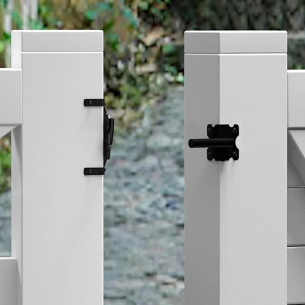 Stainless Steel Fence Gate Hinges Set | Garden Door Hardware