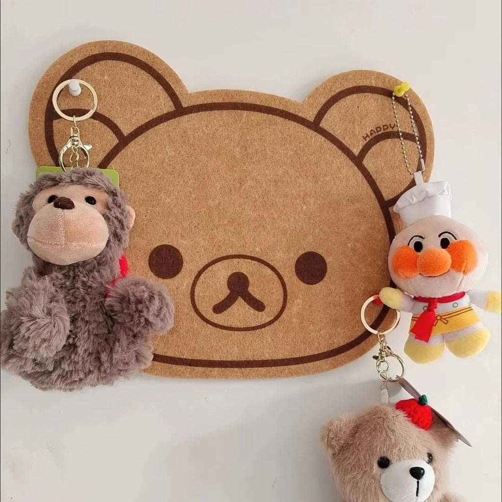 Cute Bear Felt Photo Message Board | Kids Wall Decor Panel