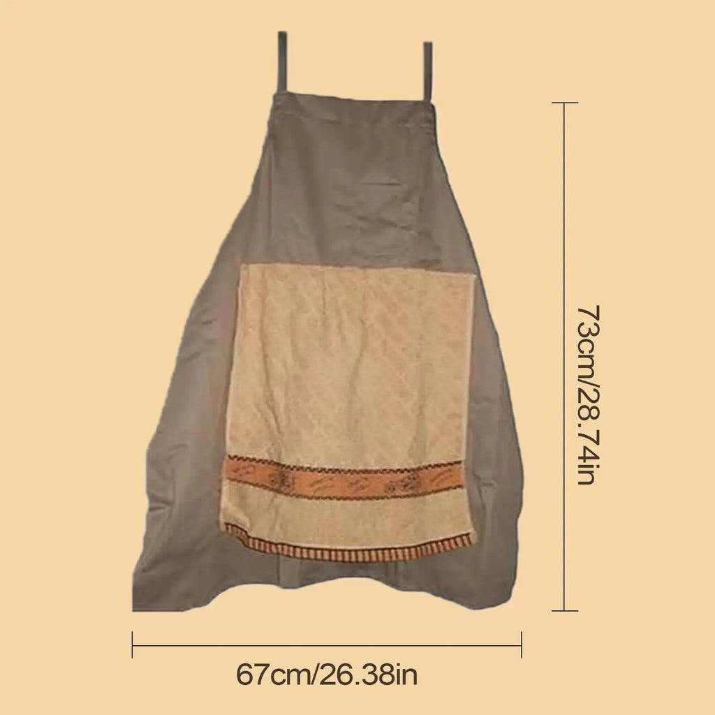 Funny Prank Apron with Surprise Pocket | Gag Gift for Men & Women