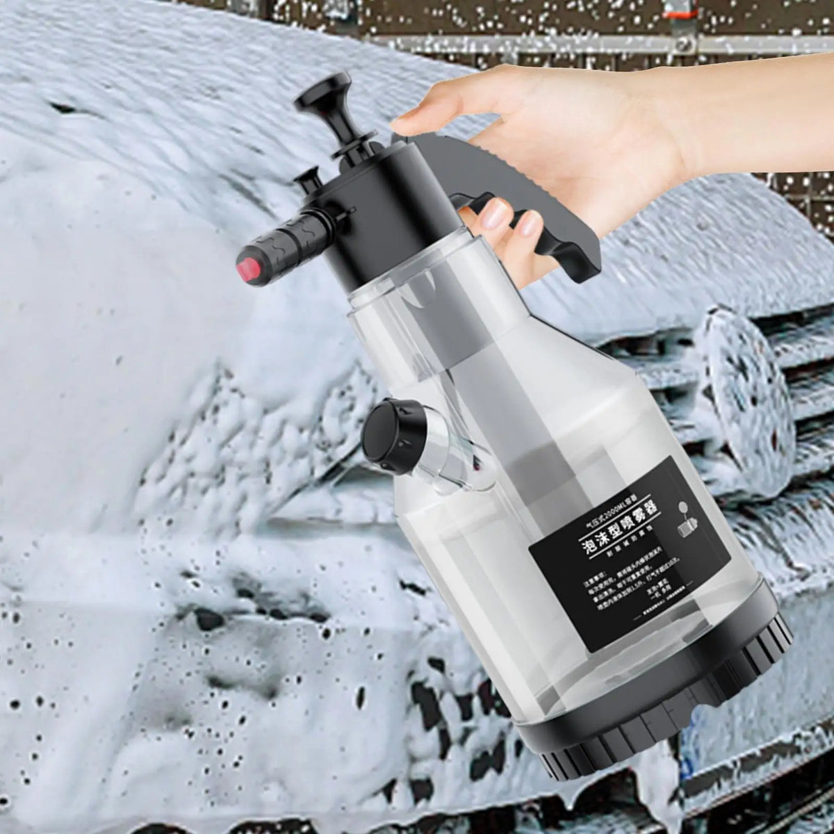 Car Wash Cannon Foam Sprayer Garden Hose Compatible Detailing Snow