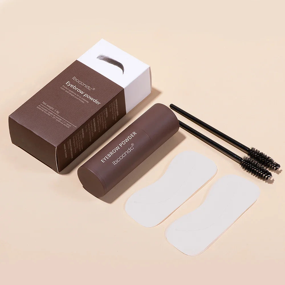 ibcccndc Eyebrow Stamp Kit – Waterproof Brow Shaping 3 Colors