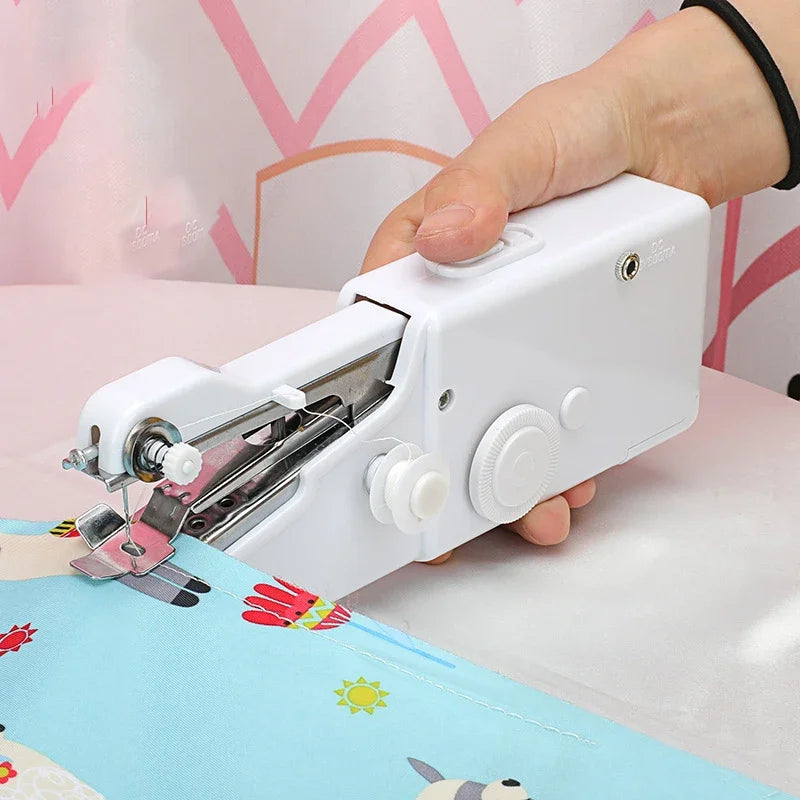 Portable Handheld Mini Electric Sewing Machine – DIY & Crafts