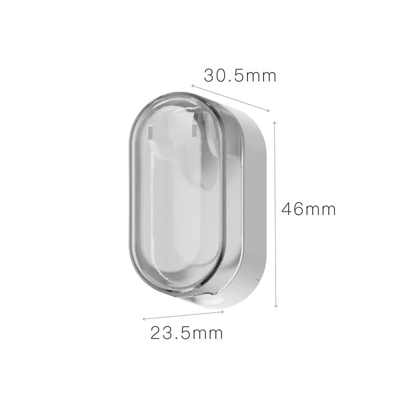 Dust-proof Toothbrush Holder Cover Bathroom Wall Hanging Punch-free