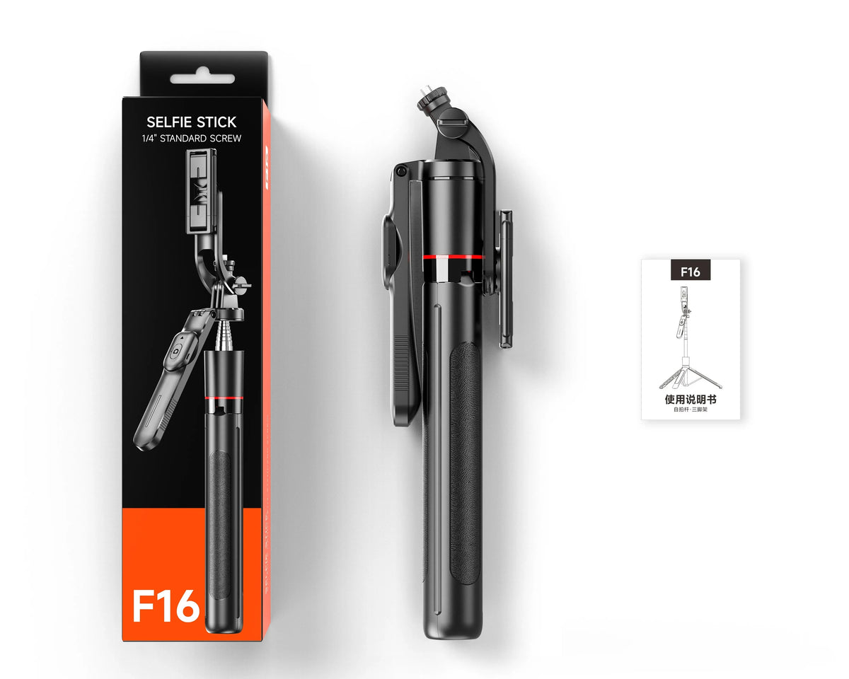 1.7m Selfie Stick Tripod | Bluetooth 360° Remote iOS & Android